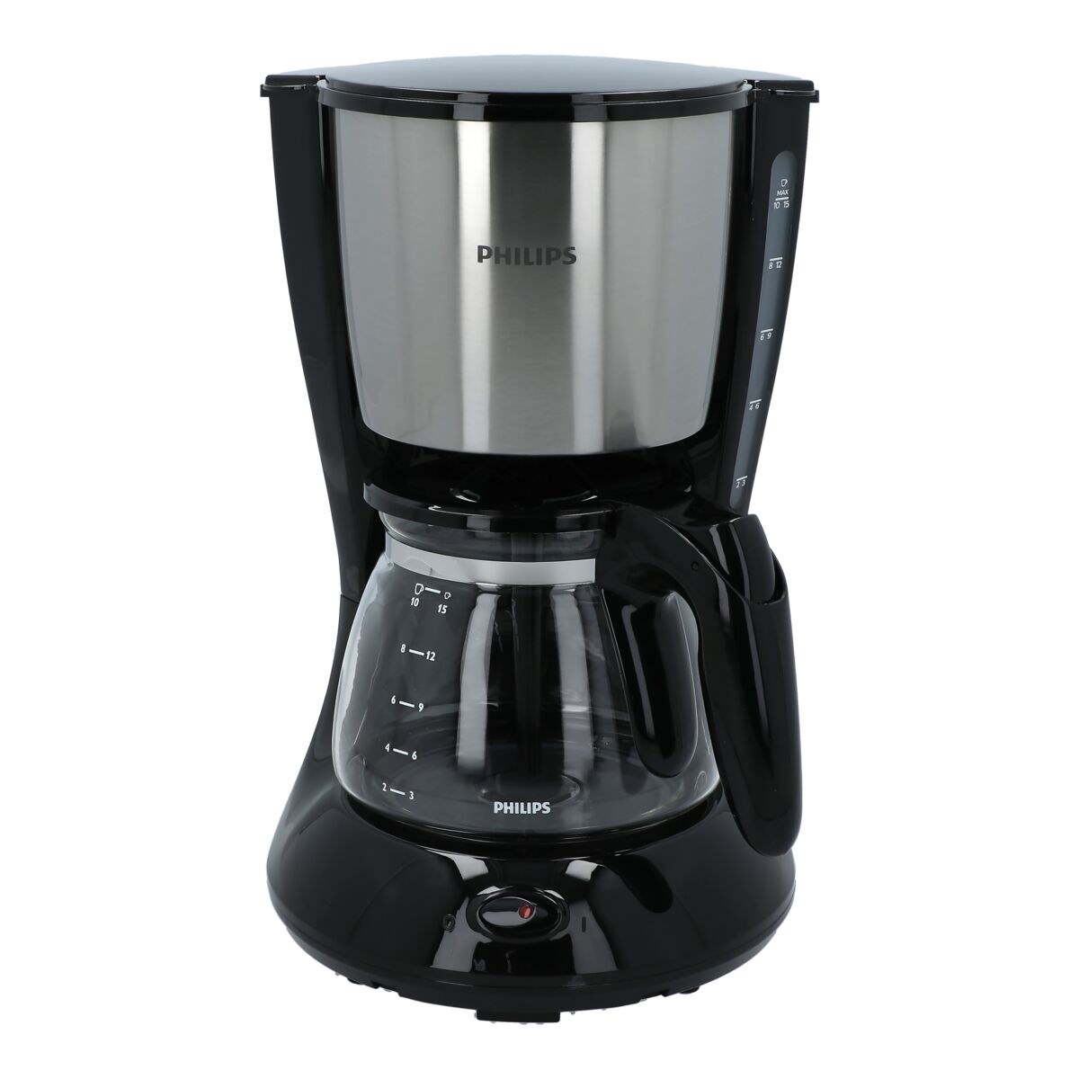 Philips Daily Collection Drip Coffee Maker Black and Silver 1.2 Liter HD7462/20 Kettles